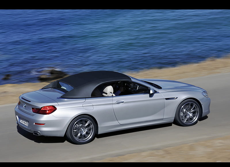 BMW 650i Convertible (2012) - Rear Right Quarter, car, HD wallpaper ...