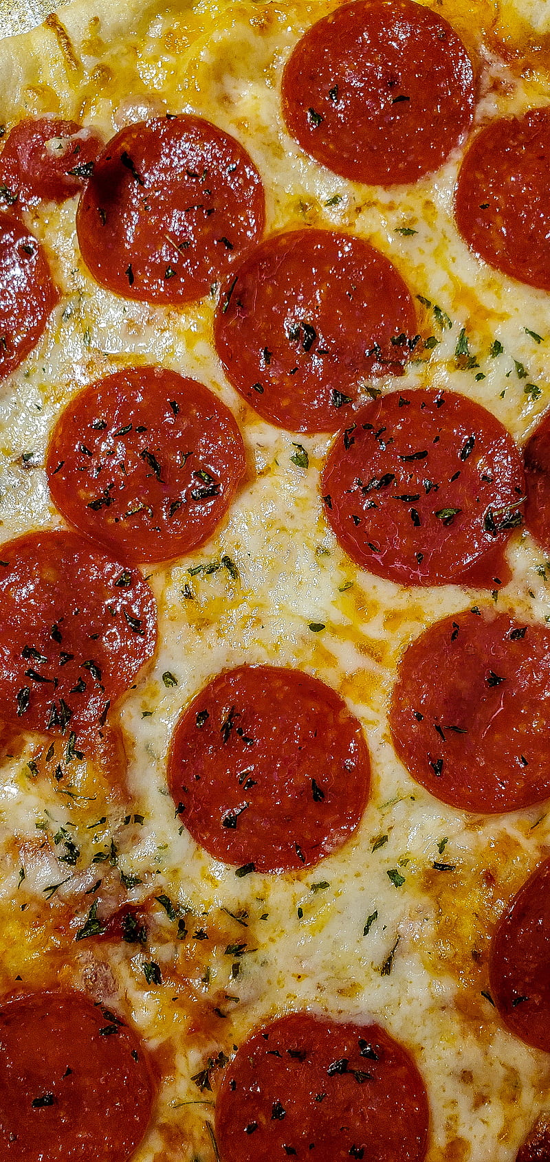 Pepperoni Pizza, pepperoni, pizza, HD phone wallpaper