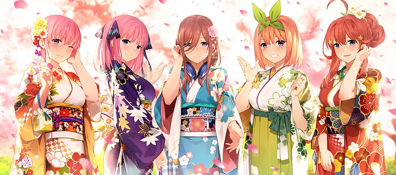 Anime The Quintessential Quintuplets HD Wallpaper