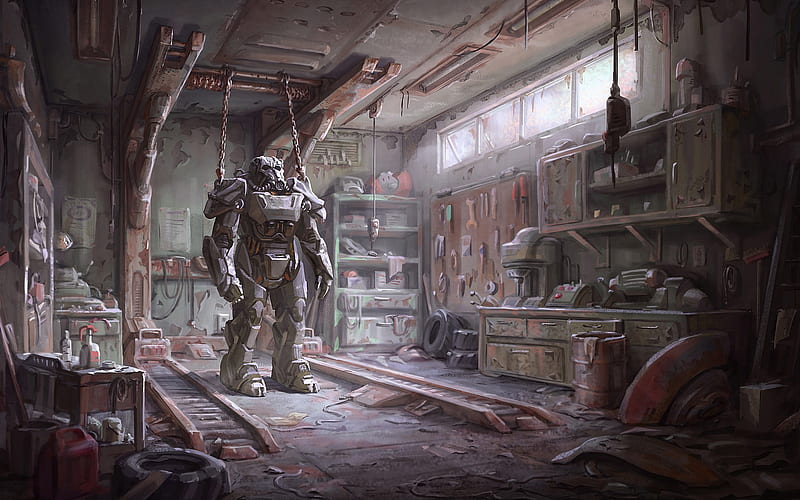 Fallout 4 Armour, fallout-4, games, xbox-games, ps4-games, pc-games, HD wallpaper