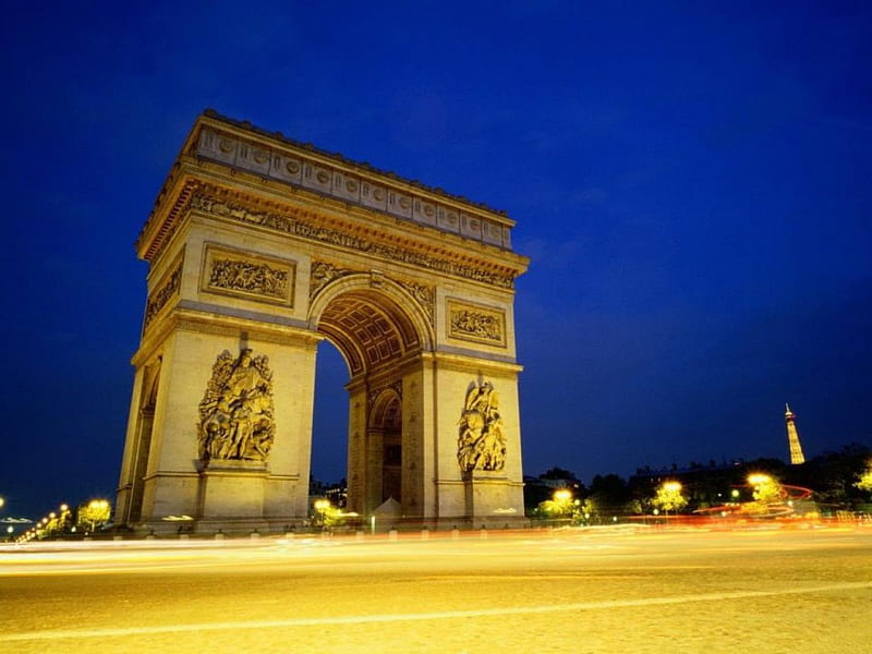 Paris Arc-De-Triomphe, arc, paris, de, triomphe, HD wallpaper