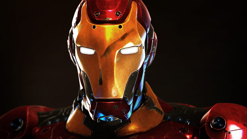 Iron Man 2d, iron-man, artwork, artist, superheroes, digital-art, HD ...