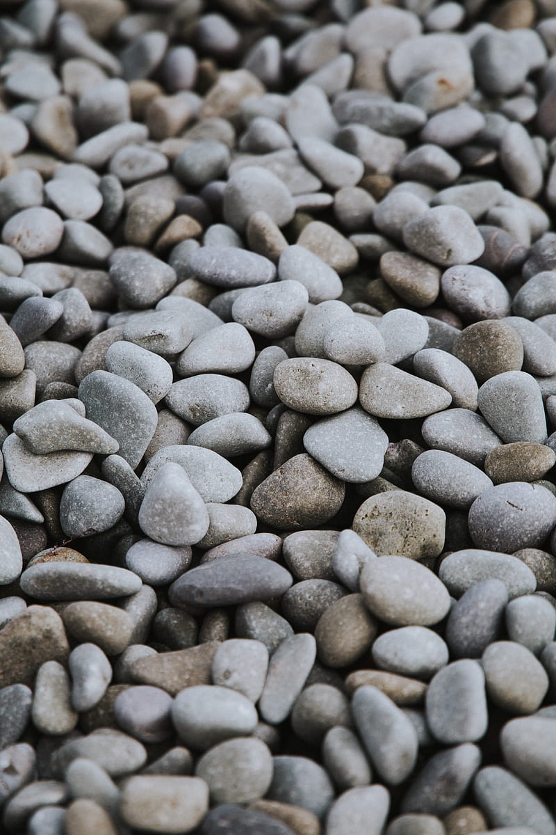 stones, pebbles, coast, beach, HD phone wallpaper