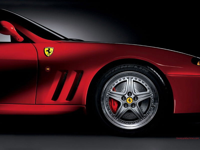 Ferrari-550 Barchetta, my ferrari, horse power, HD wallpaper