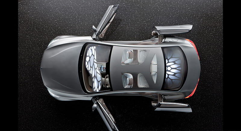 Mercedes-Benz F800 Style Concept (2010) - Doors Open - Top , car, HD wallpaper