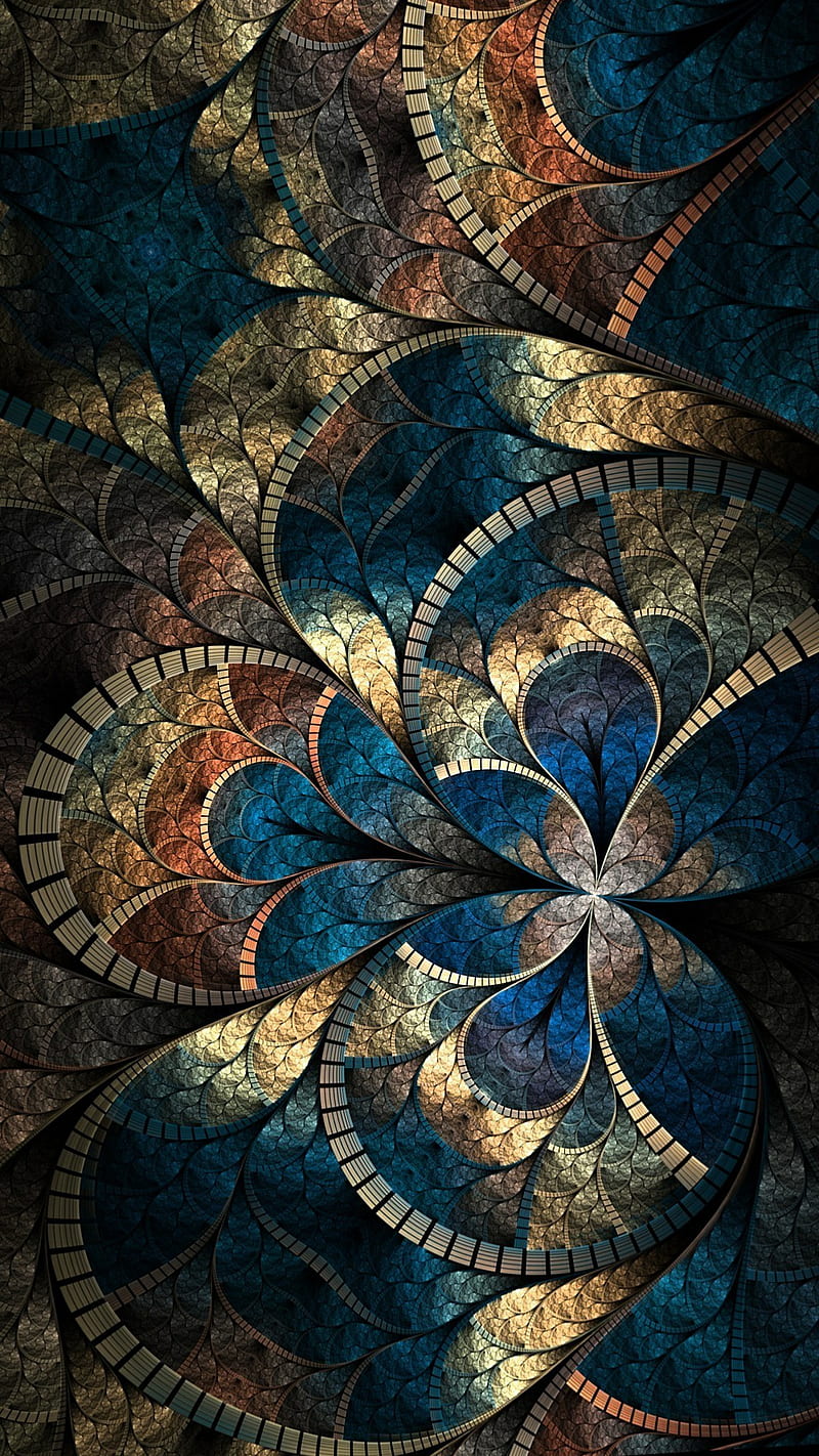 Mandala Tiles, abstract, bohemian, boho, floral, gypsy, pattern, HD phone wallpaper