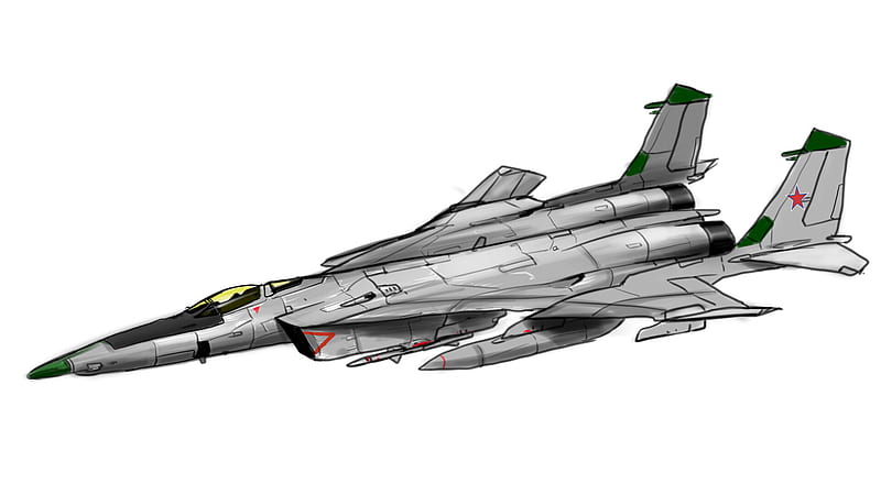 AST21 MIG 25 ALT, HD wallpaper