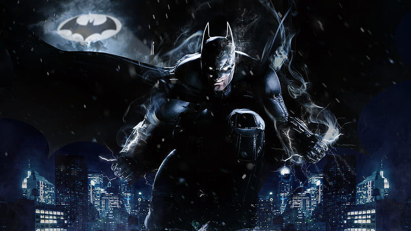 batman, angry, moonlight, Movies, HD wallpaper