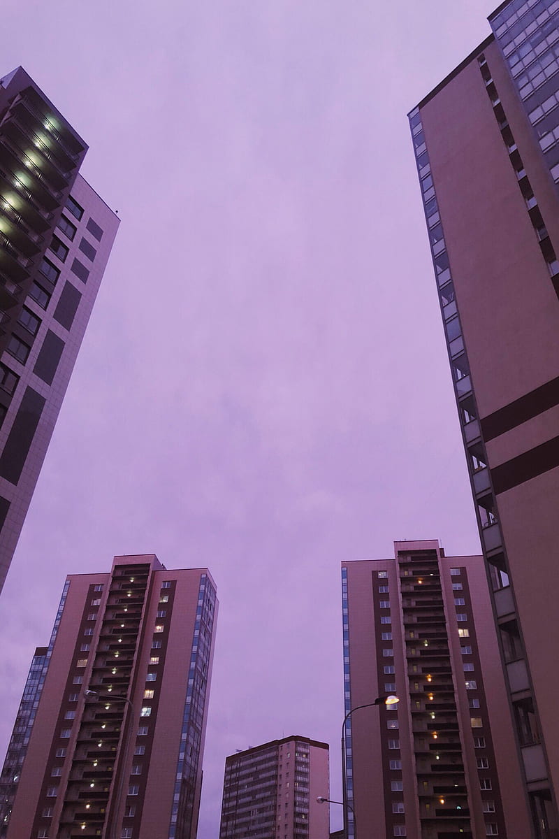 sky, building, urban, city, HD phone wallpaper