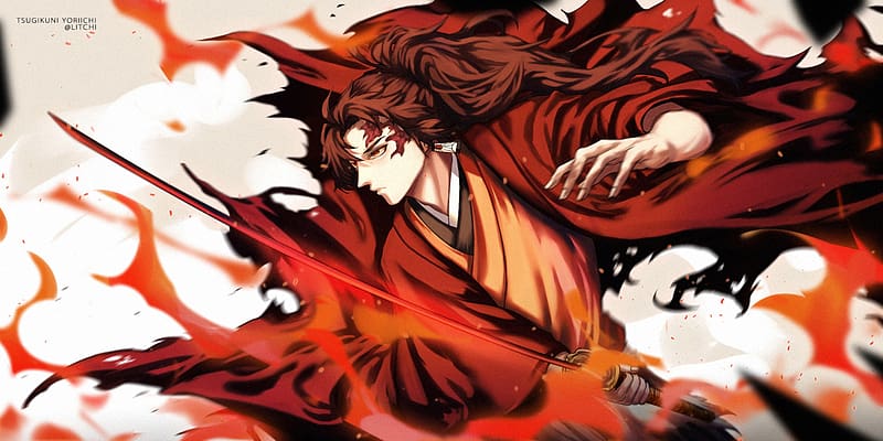 Anime, Demon Slayer: Kimetsu No Yaiba, Yoriichi Tsugikuni, HD wallpaper
