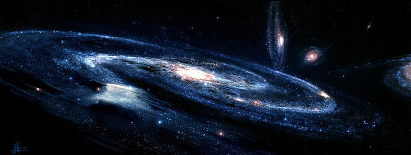 The Milky Way, stars, milky way galaxy, star nursery, star formation, galaxy, HD wallpaper