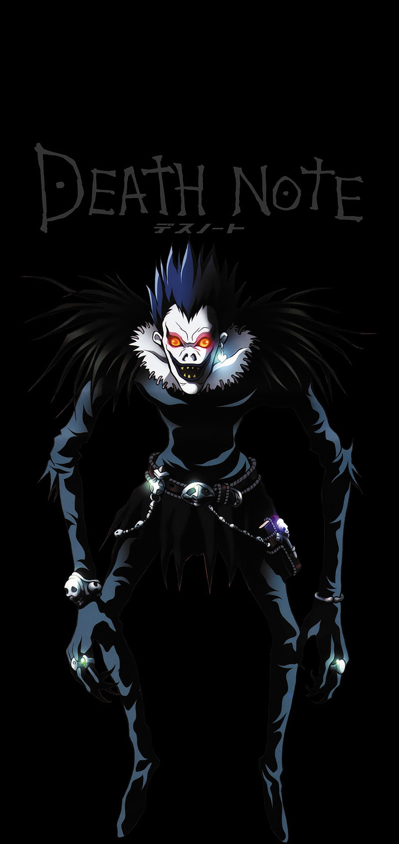 Ryuk, anime, death note, muerte, HD phone wallpaper