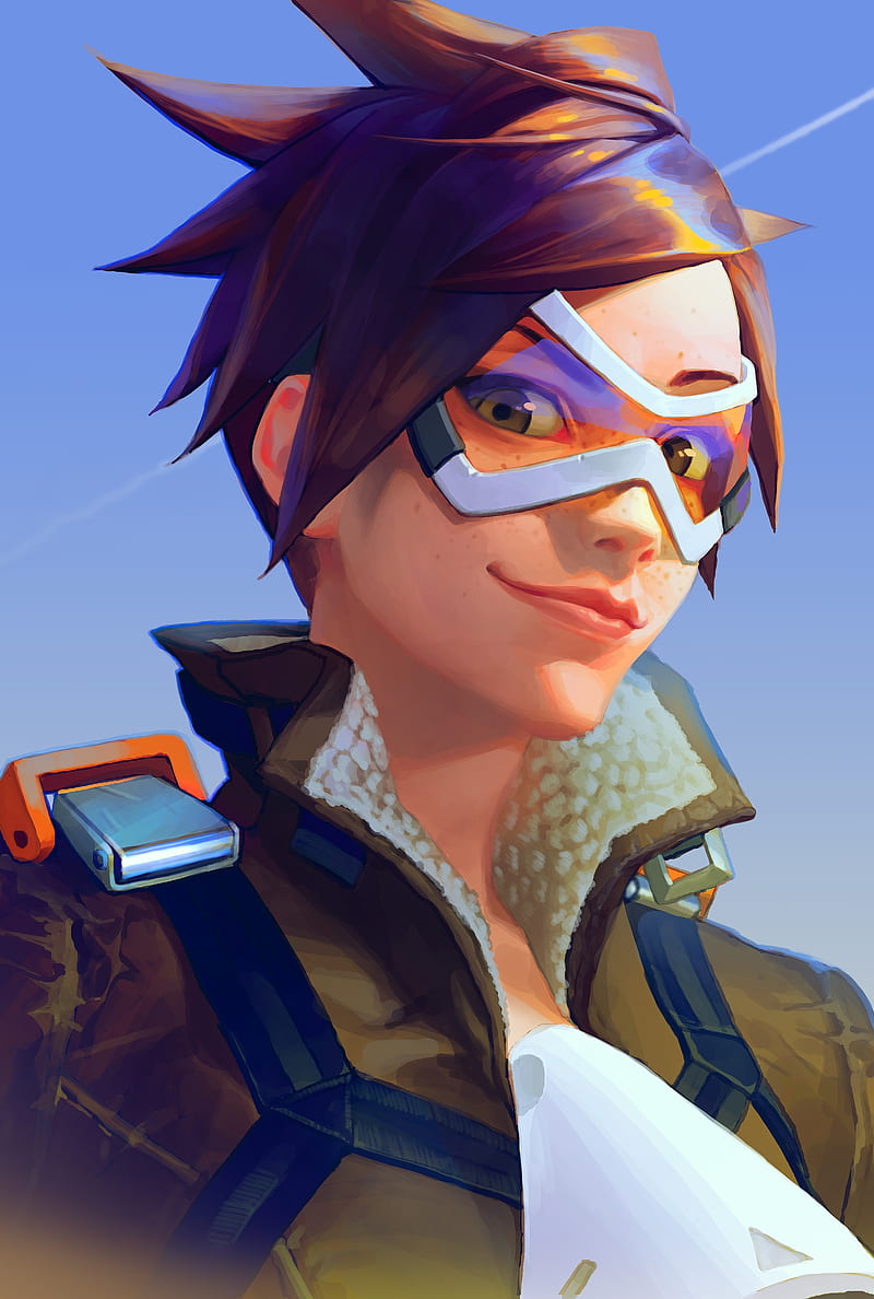 Wallpaper Blizzard Entertainment, Overwatch, Tracer, Tracer for mobile and  desktop, section игры, resolution 1920x1080 - download