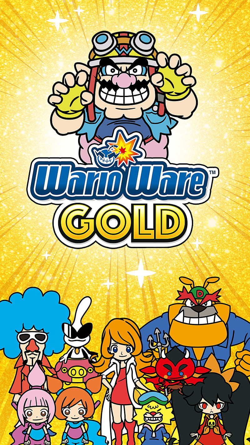 Wario ware gold, 3ds, juegos, mi nintendo, nintendo, nintendo 3ds, super  mario, Fondo de pantalla de teléfono HD | Peakpx