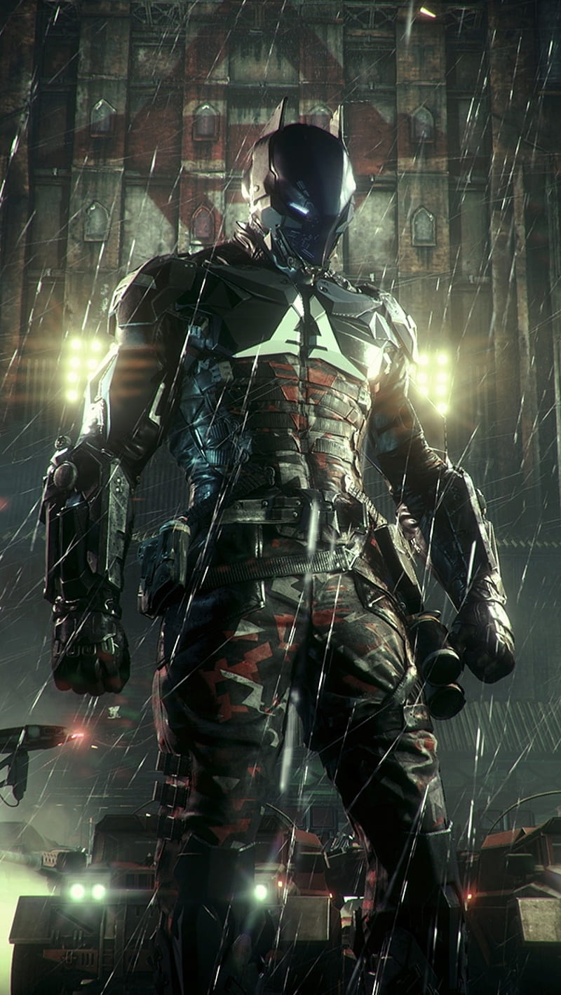 Wallpaper City, Batman, Batman, Arkham Knight for mobile and