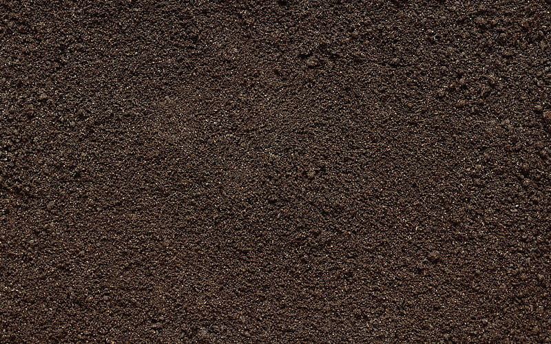 brown soil texture, macro, brown soil backgrounds, soil textures, soil pattern, soil, brown backgrounds, HD wallpaper