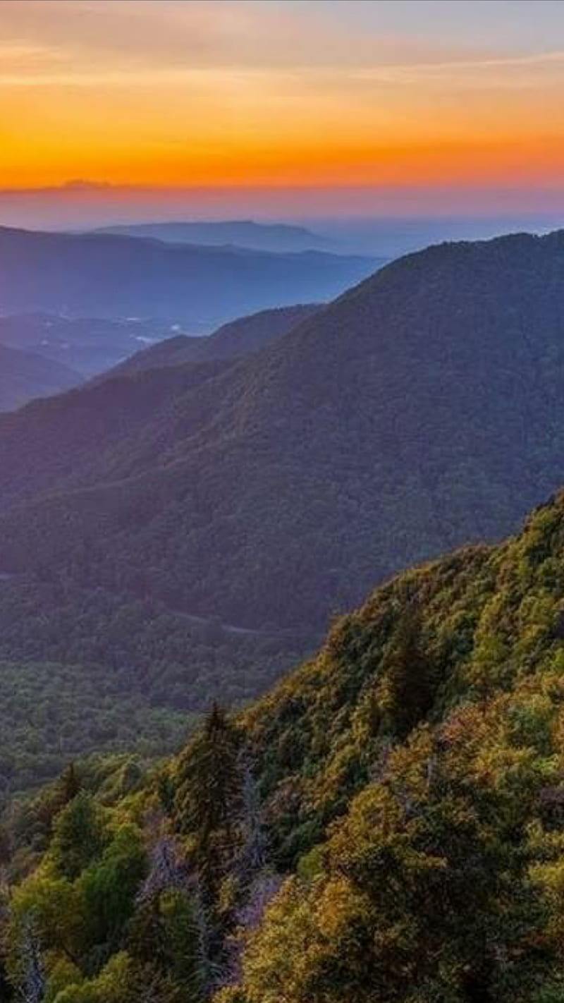 Mountains TN Smokys, mountains, smokys, tennessee, HD phone wallpaper