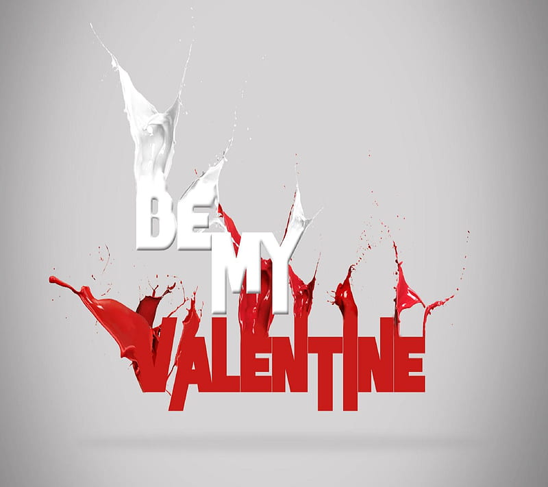 Be my valentine, happy valentines day, love, valentine day, HD wallpaper