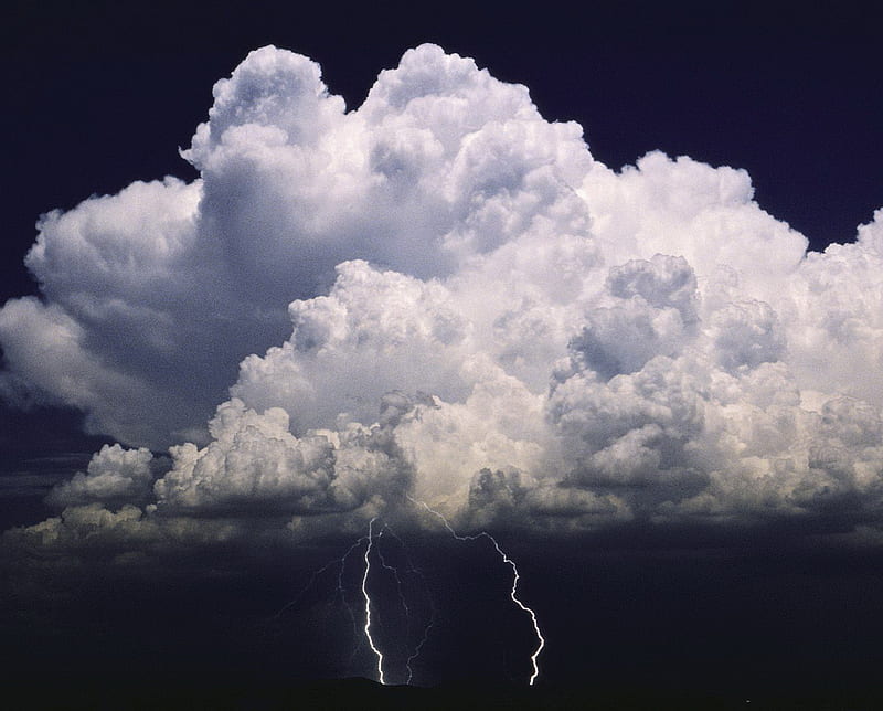 Lightning Storm, arizona, pima county, HD wallpaper