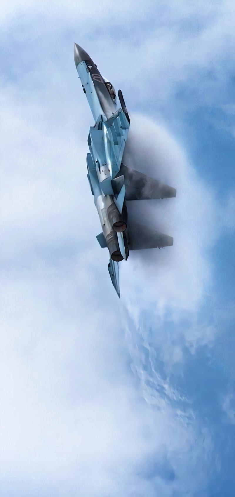 Su-35 , air, aircraft, airplane, force, jet, jets, military, sukhoi, HD phone wallpaper