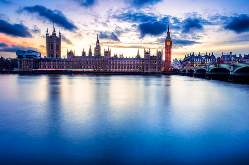 Palace of Westminster, world, beautiful-places, HD wallpaper
