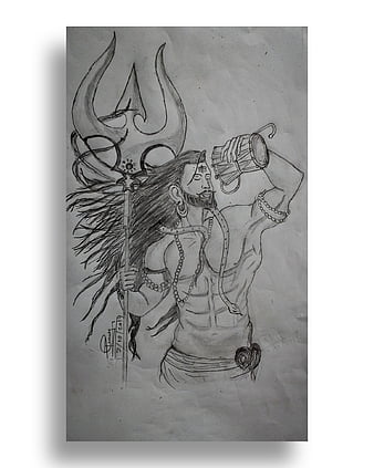 Discover 130+ mahadev ka drawing super hot - seven.edu.vn
