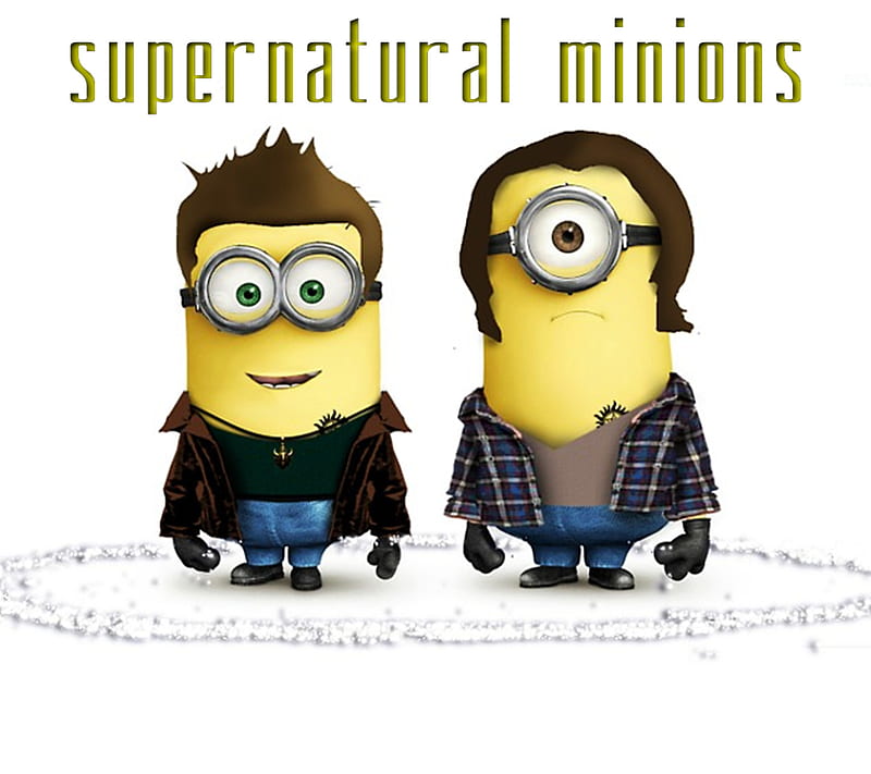 Supernatural Minions, funny, HD wallpaper | Peakpx
