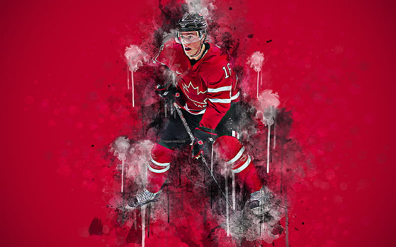 Removable Wallpaper 9ft x 2ft - Team Canada Hockey Player Players