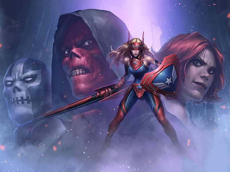 Marvel Future Fight , marvel-future-fight, games, superheroes, HD wallpaper