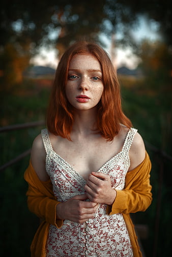 Sexy Redhead With Freckles