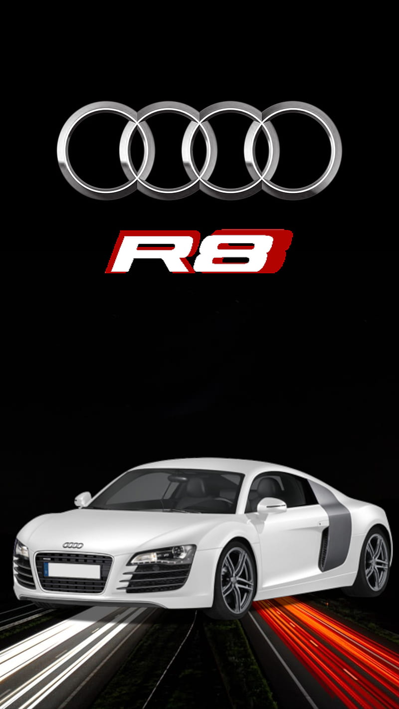 Audi r8, bmw, coche, deporte, lambo, la carretera, negro, Fondo de pantalla  de teléfono HD | Peakpx