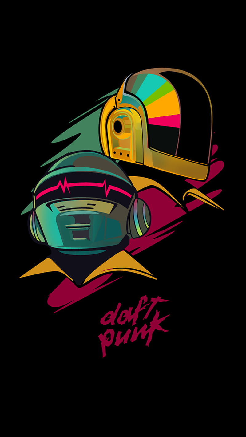 Daft Punk, digital love, HD phone wallpaper