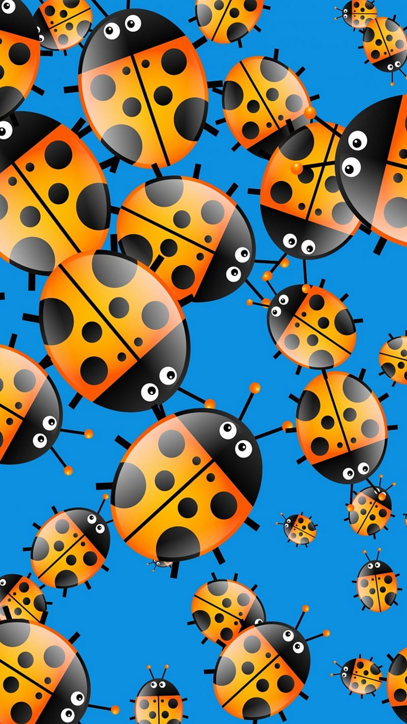 Cartoon Ladybug, HD phone wallpaper | Peakpx