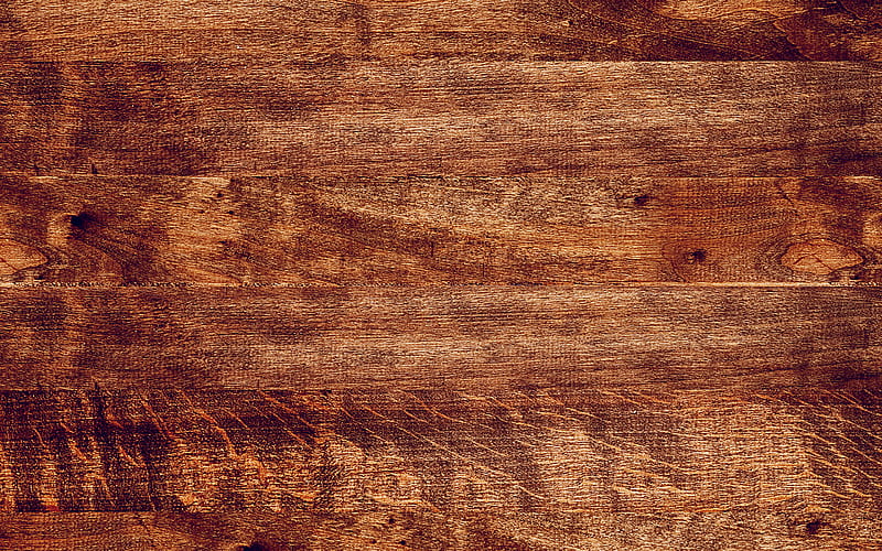 brown wooden texture, macro, wooden backgrounds, close-up, wooden textures, brown backgrounds, brown wood, brown wooden board, HD wallpaper