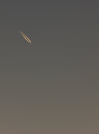 Plane, smoke, sky, minimalism, HD phone wallpaper | Peakpx