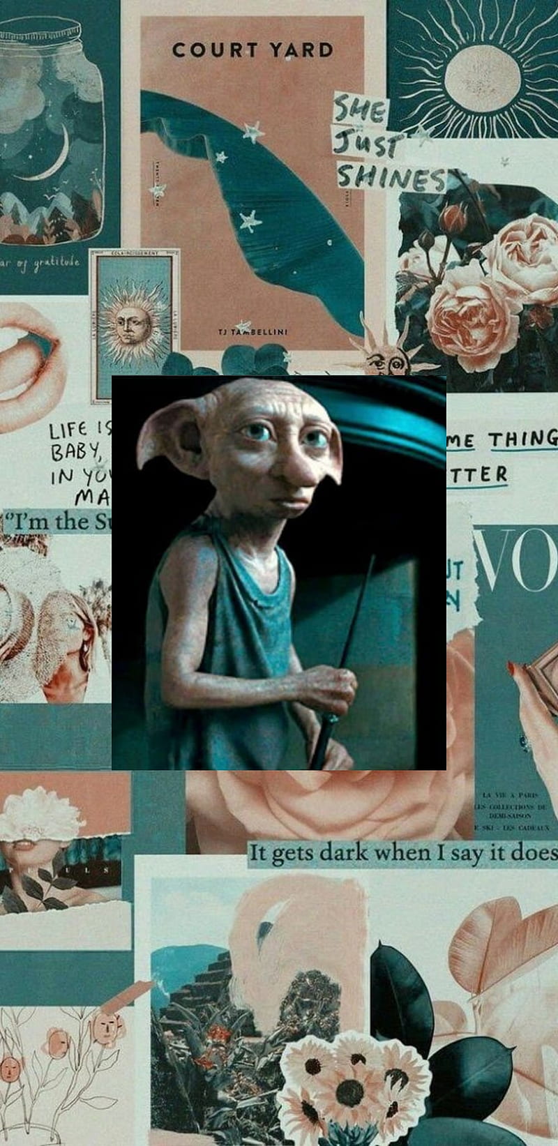 Dobby is collage dobby dobby the house elf dthe HD phone wallpaper   Peakpx