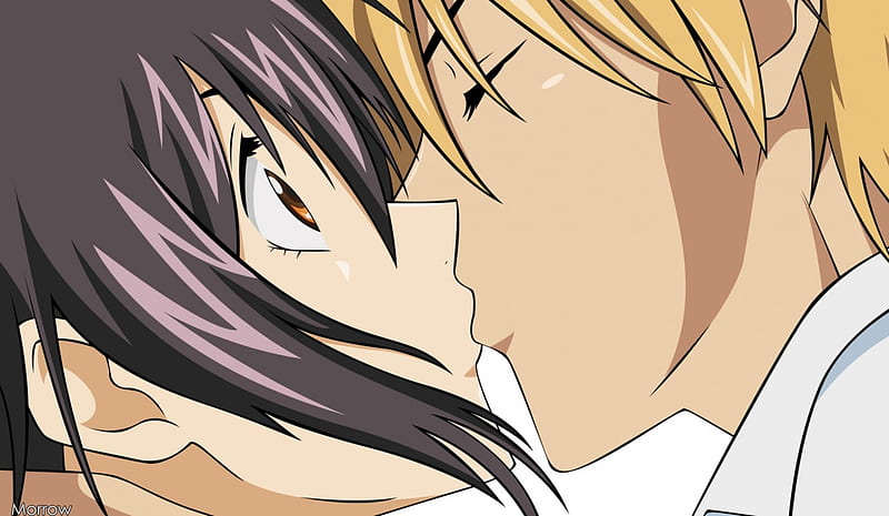 Kiss, manga, anime, cute couple, 14th February 