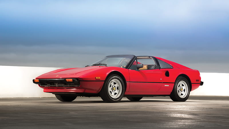 1982 Ferrari 308 GTS, Coupe, V8, car, HD wallpaper