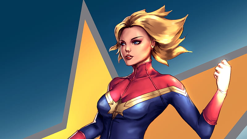Captain Marvel 2020 New, captain-marvel, superheroes, artwork, artist, artstation, HD wallpaper