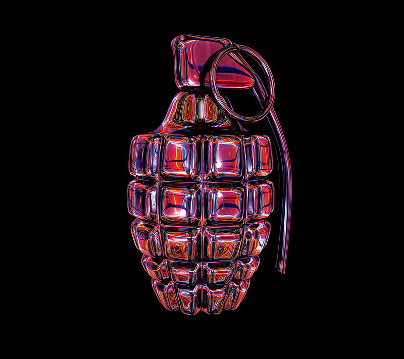 Grenade, abstract, weapon, HD wallpaper