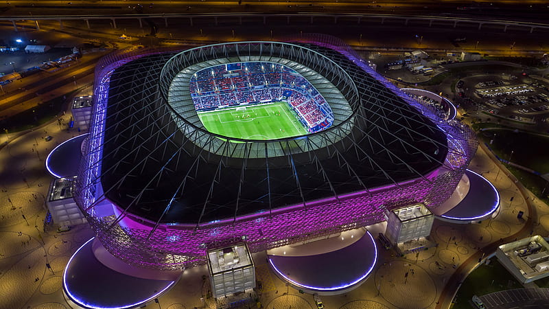 FIFA 2022 Ahmad Bin Ali Stadium Doha Qatar, HD wallpaper