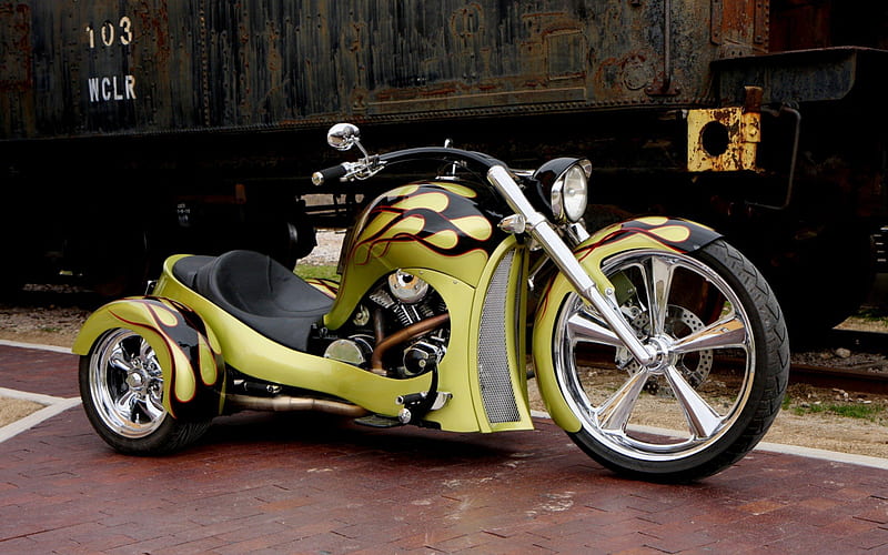 Harley Davidson, trike, davidson, bike, harley, HD wallpaper