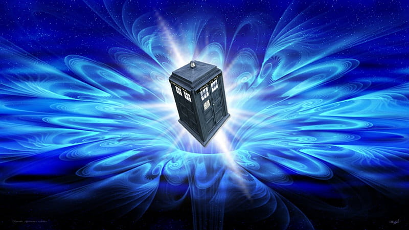 Tardis Vortex, Vortex, Blue Box, Science Fiction, BBC, Police Box, British TV, Tardis, Dr Who, HD wallpaper