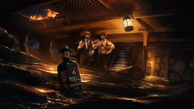 A Rough Journey makes a Smooth Rum, HD wallpaper