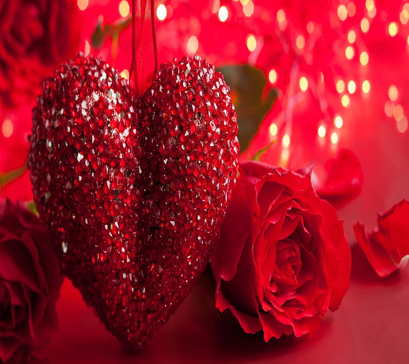 Love heart, awesome, couple, cute, feelings, gift, romance, rose, HD  wallpaper | Peakpx
