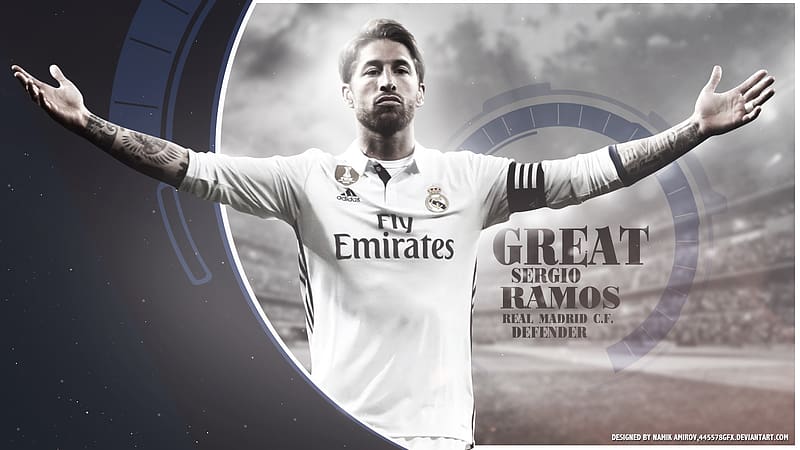 Sports, Sergio Ramos, Soccer, Spanish, Real Madrid C F, HD wallpaper ...