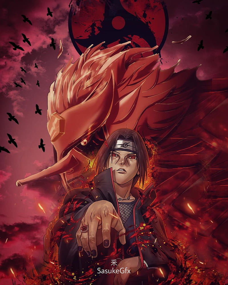 Download Naruto 4k Pc Itachi Fanart Wallpaper, 54% OFF