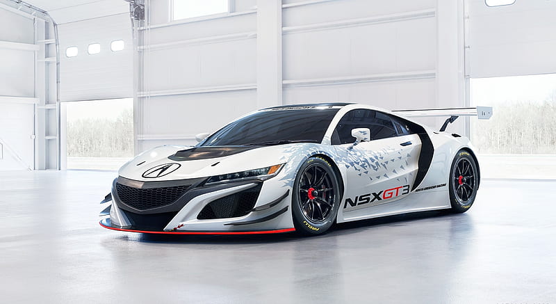 2017 Acura NSX GT3 Racecar - Front, HD wallpaper