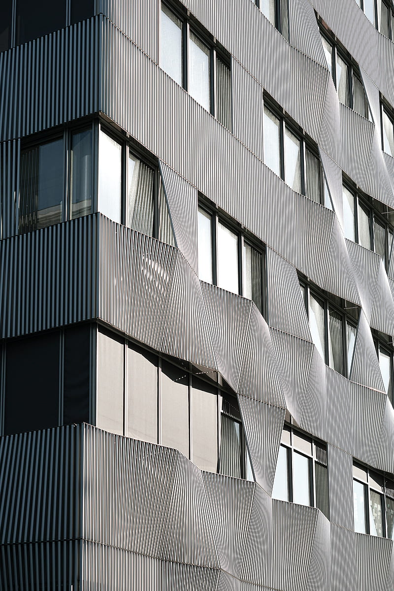 facade, desenho, architecture, modern, building, HD phone wallpaper