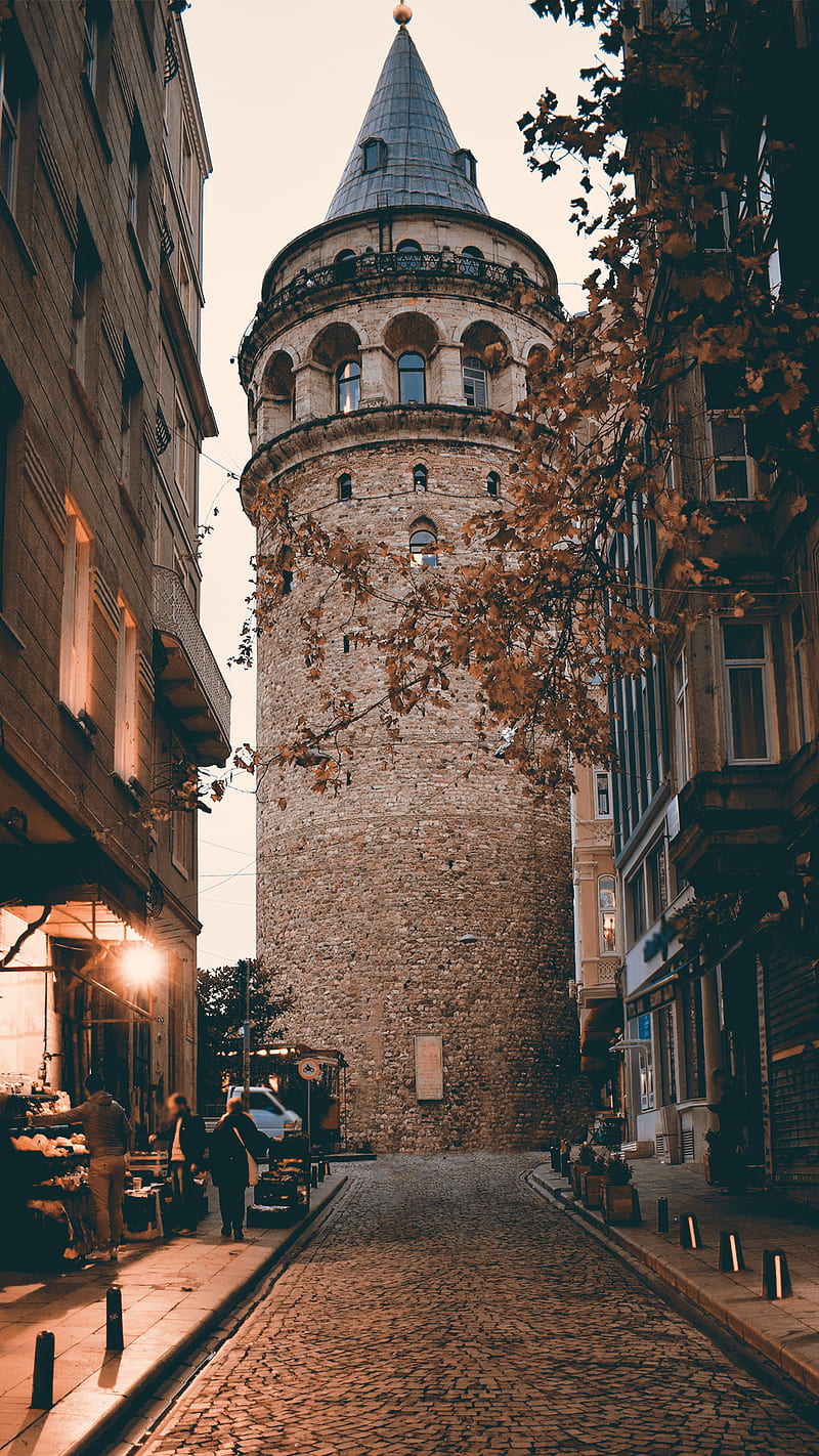 Galata Tower 2, istanbul, HD phone wallpaper